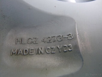 Letní alu sada - originál Škoda 5x100 6Jx15 ET43 5J0601025A - 10