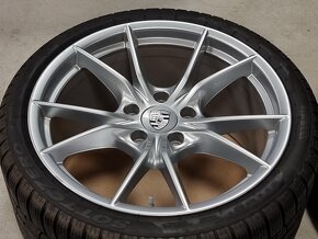 originál alu PORSCHE 911 991.2 8,5 a 11x20" 5x130 s pneu - 10