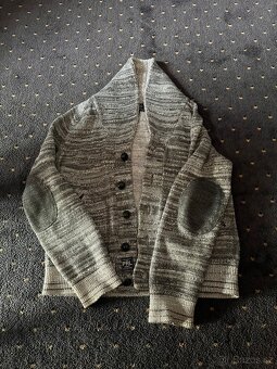 Sako, svetr a košile Ralph Lauren, svetr Gant vel.8-10let - 10