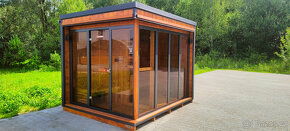 Sauna Kostka M4 s odpočívárnou - 10