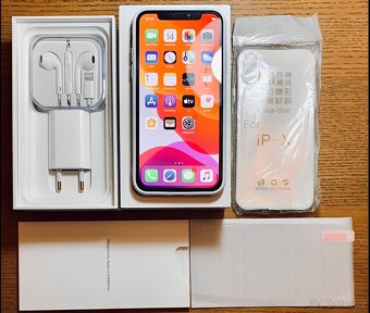 iPhone X Silver BATERIE 100% TOP - 10