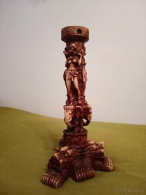 Stolek japonský historizující vyřezávaný - 10