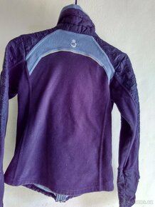 vel.134/140 hybridní mikina bunda na atletiku lyže - 10