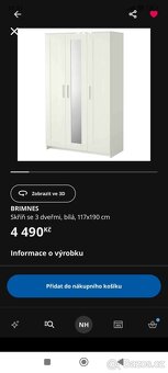 Ikea skříň Brimnes - 10