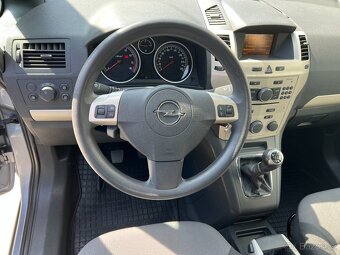 Opel Zafira 1.6i 85KW 1.MAJ. 7 MÍST TEMPOMAT PDC 2X ALU KOLA - 10