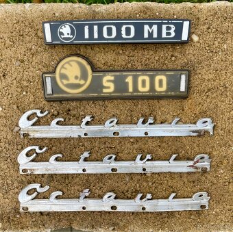Škoda 1100 MB, 100, Octavia - znak logo - 10