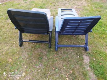 ZAHRADNÍ LEHÁTKA  - 2ks - 10