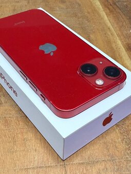 iPhone 13 mini 128gb - červený - 10