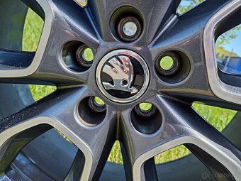 Originál ALU kola Škoda Scala Kamiq R18 + zimní pneu - 10