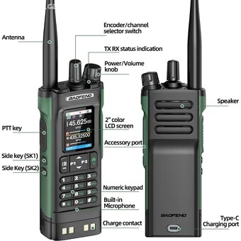 Vysílačka Baofeng UV-32 10W - 10