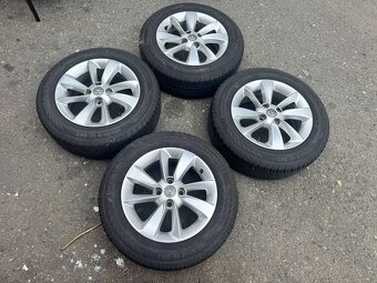 Krásné obuté alu kola OPEL 185 65 R 15 s pěkným letním vzork - 10