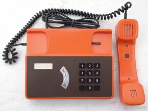 Retro telefon Tesla Es3620 - 1987 ČSSR - 10