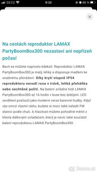 Reproduktor LAMAX PartyBoomBox 300 - 10