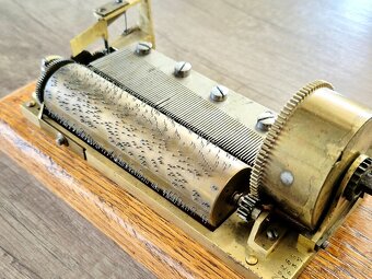 Raritní hudební mechanizmus Willenbacher & Rzebitschek, 1840 - 10