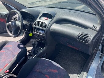 PEUGEOT 206 XS 1.6i 65KW 1 Majitel v ČR - 10