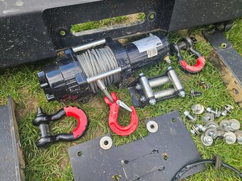 Pevnostní nárazník PRO verze + naviják MSW 3500 lbs na Lada - 10