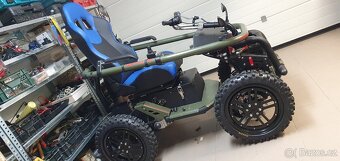 Terénny vozik 4x4 rýchlosť 12Km/h dojazd 70Km - 10
