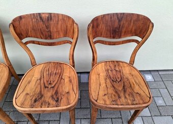 Luxusní prvorepublikové židle THONET po renovaci - 10