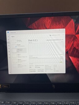 Nový herní notebook Acer Nitro V15- Ryzen5-7535HS-16RAM-RTX- - 10