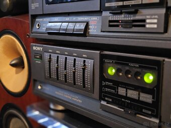 HiFi vĕž SONY ZES, FM, EQ, MGF, možno i Gramofon - 10