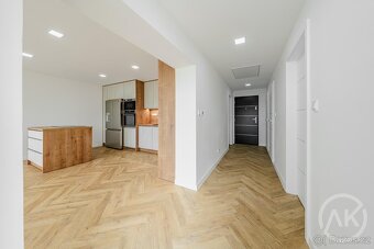 Pronájem luxusního bytu se zahradou, parkováním a velkým skl - 10