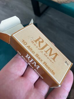 Predám vintage plátky na alt saxofón rico 70/80 roky - 10
