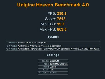 🎮 PC RYZEN 7 7700,RTX 3080 10GB,32GB DDR5,2 TB SSD,WIFI - 10