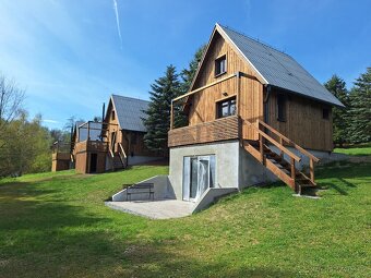 Podsklepená chata č. H1, Chaty Na Rybárně, bazén, sauna - 10