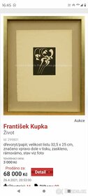 František Kupka - xylografie, dřevoryty set originál 1905 - 10