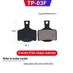 Brzdové destičky k elektrokolům na kotouč. brzdy i hydraulic - 10