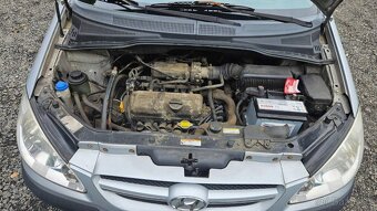 Hyundai Getz 1.1 2005 naj. 57tkm, klima,ČR serviska STK 9/26 - 10