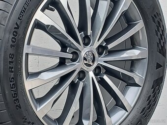 Pěkná nová orig kola Škoda Kodiaq 235/55/18 - 10