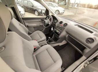 VW CADDY 1.9 TDi 77KW,LIFE,KLIMA,ZÁVĚS,CD,VYHŘ. ZRCÁTKA - 10