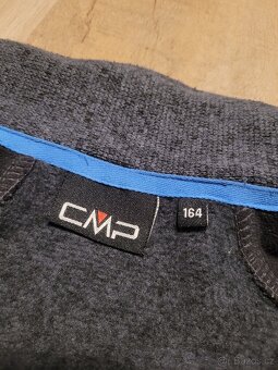 Šedá fleecová mikina CMP - 10