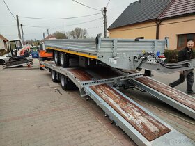 Přívěs na přepravu stavebních strojů CAC Bobcat - 10