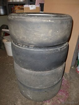 Kola Exip 6x13 + závodní pneu Avon/Matador - 10