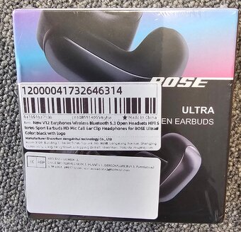 Bezdrátová sluchátka Bose ultra open earbuds 1:1 - 10