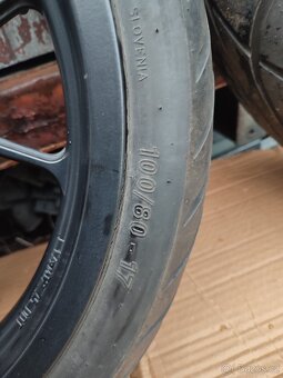 Supermoto kola 17" silniční kola. druhá sada - 10