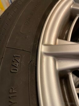 Alu kola Mercedes 5x112 r16 zimní pneu 205/60/16 - 10