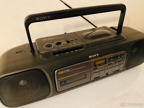 Radiomagnetofon/CD Sony CFD-55MKIIs, 90.léta - 10