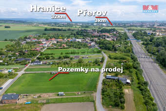 Prodej pozemku k bydlení, 1282m², Přerov - Dluhonice - 10
