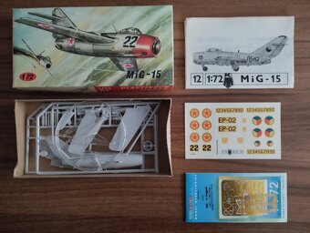 Modely letadel, REVELL, plastové stavebnice. - 10