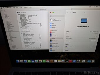 Macbook Air 13 palců M1 chip 16GB RAM 256 SSD - 10