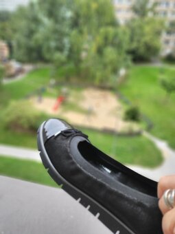 Kožené baleríny Baťa- vel. 38 - úplně nové s cedulkou - 10