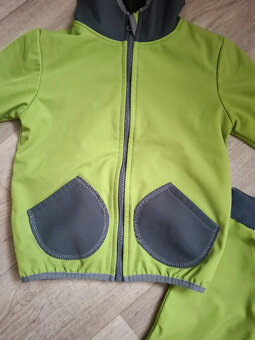 Podzimní handmade softshell souprava Šijeme srdcem 98/104 - 10