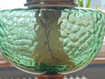 ART DECO STAROŽITNÁ PETROLEJKA BOINSOT PARIS KOLEM 1920 - 10