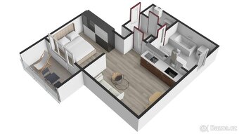 Prodej bytu 2+kk 53 m2, ulice tř. 1. máje, Dobřany - 10