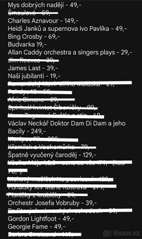 LP vinylová, gramofonová deska - 10