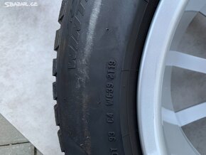 Originální kola AUDI A6 5x112 R17 ZIMNÍ PNEU č.H17 - 10