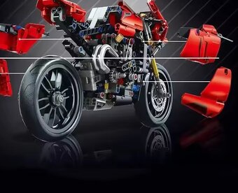 STAVEBNICE Technic 42107 Ducati Panigale V4 R (náhrada) - 10